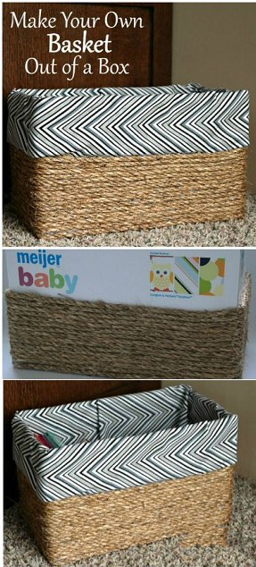 Basket out of a box
