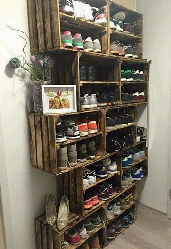 Crates Shoes Closet