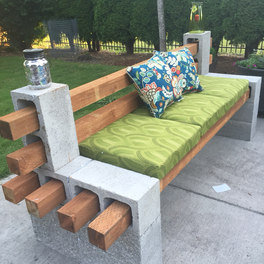 Outdoor Garden DIY Bench