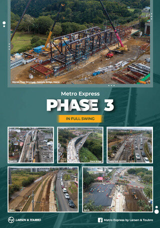 Larsen & Toubro - Metro Express Phase 3 in full swing