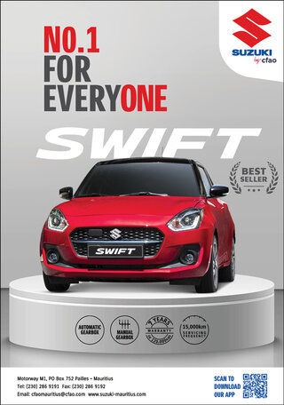 Suzuki by CFAO  -  Suzuki Swift, Best Seller! No1 for Everyone