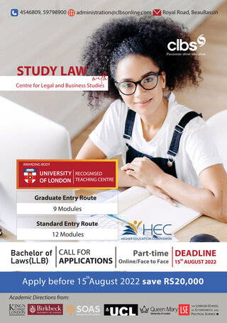 Centre for Legal and Business Studies - Bachelor of Laws (LLB) -University of London