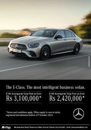 Mercedes-Benz by CFAO Motors - The E-Class, the most intelligent business sedan.