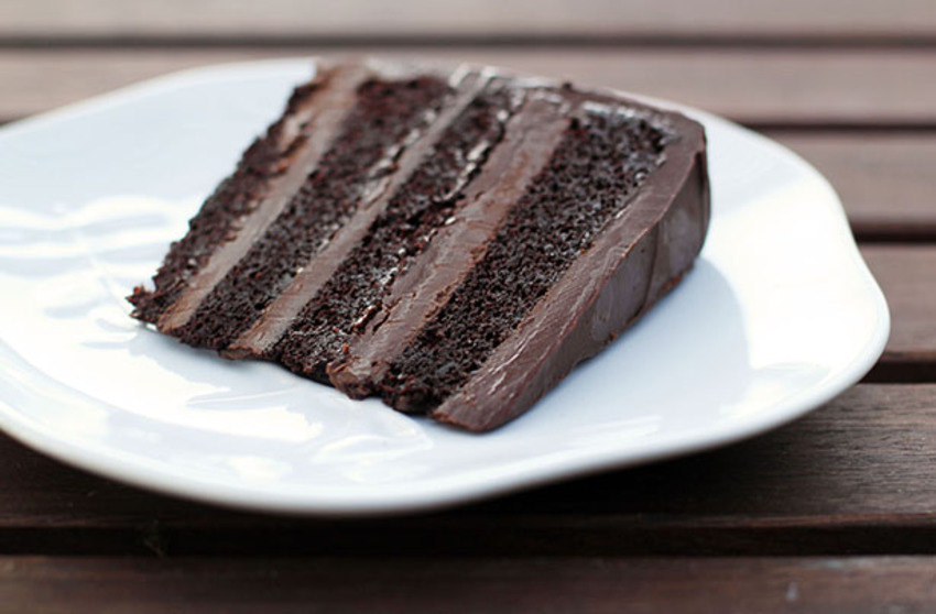 Chocolate ganache cake