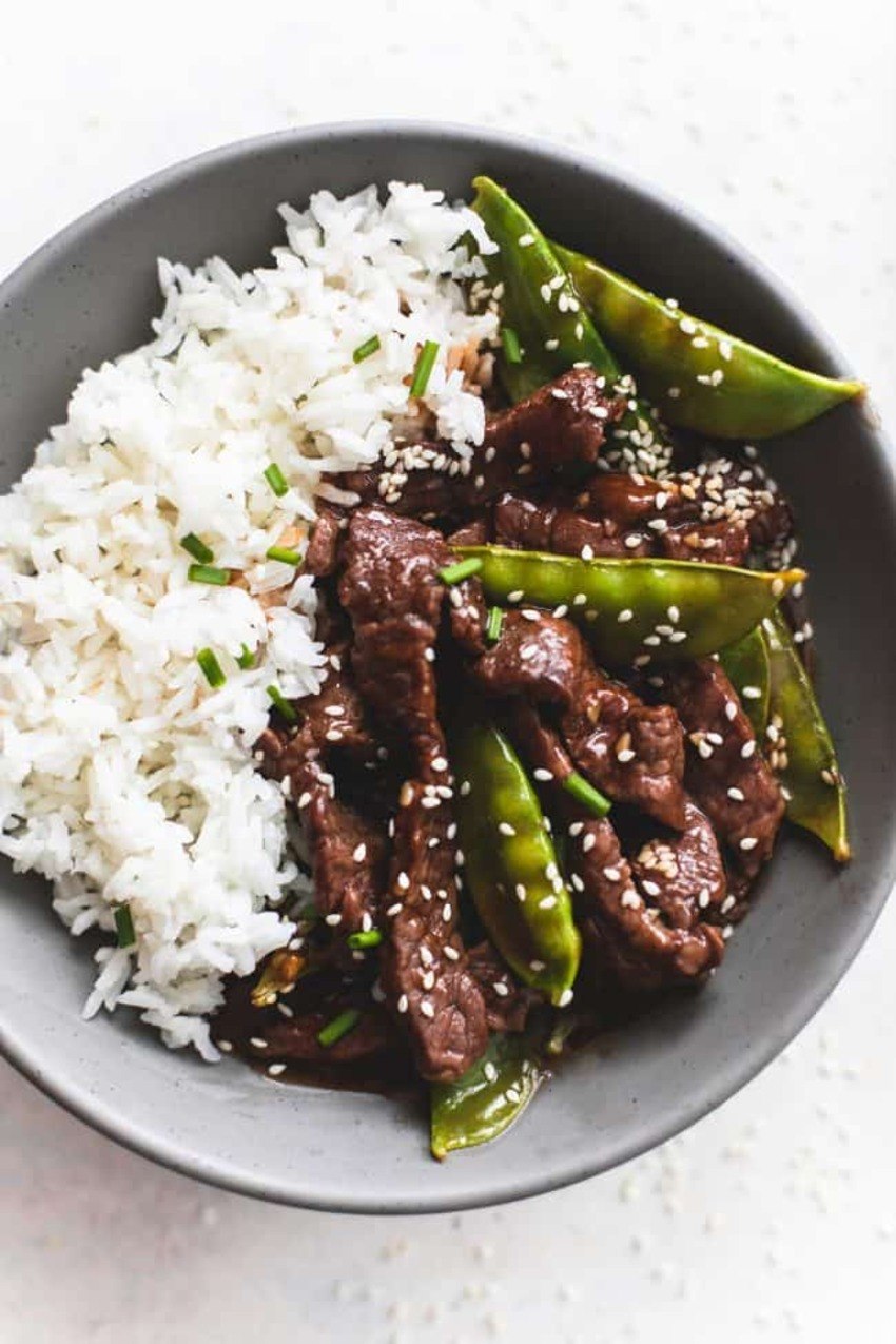 Honey Beef With Sesame Seeds