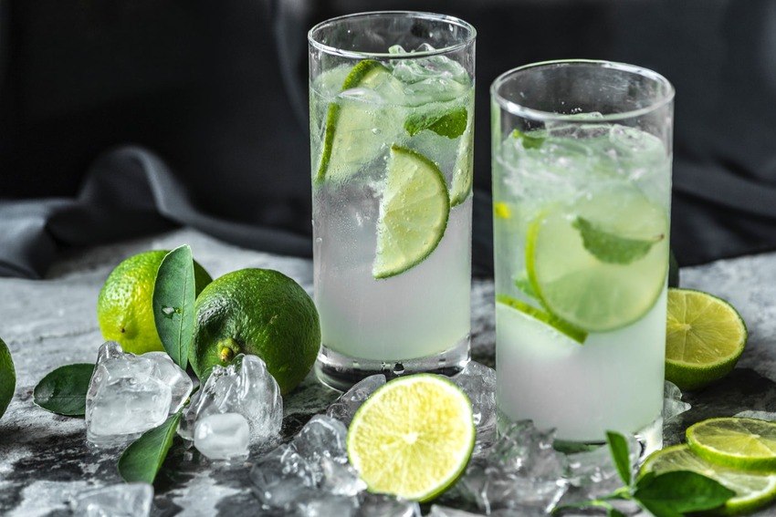 Mocktail Raisin blanc et Citron vert