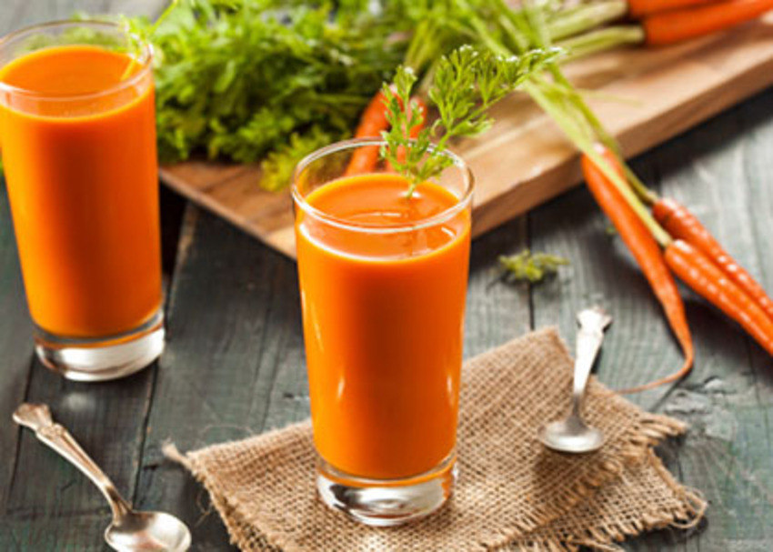 Detox carrot juice