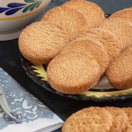 Biscuits secs à la vanille