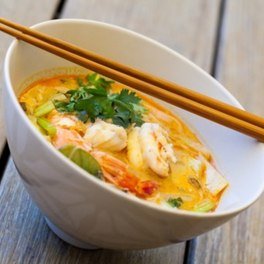 Soupe thaï crevettes