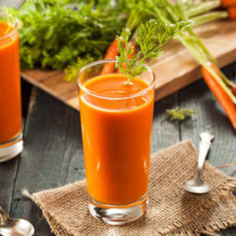Detox carrot juice