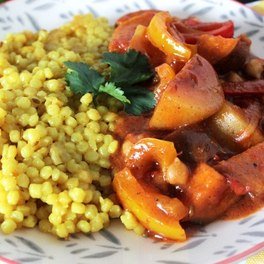 Curry de pois chiches et légumes