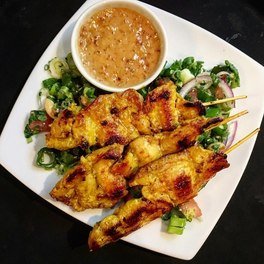 Chicken Skewers with spices