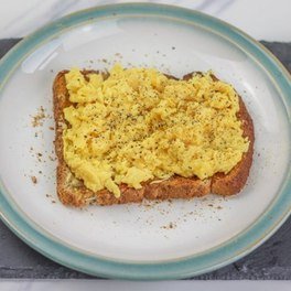 Healthy scrambled egg