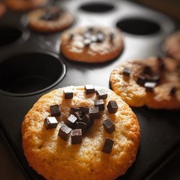 Muffins nutella et pépites de chocolat