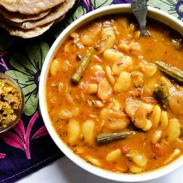 Lima Beans & Tripes Curry